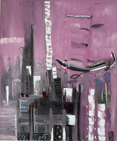 Urban Mirage - a Paint Artwork by Eirini Petratou